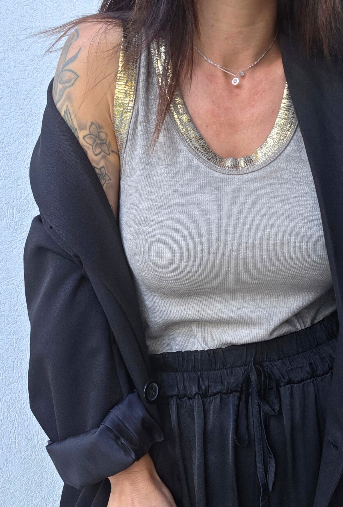 Débardeur DEVA Taupe