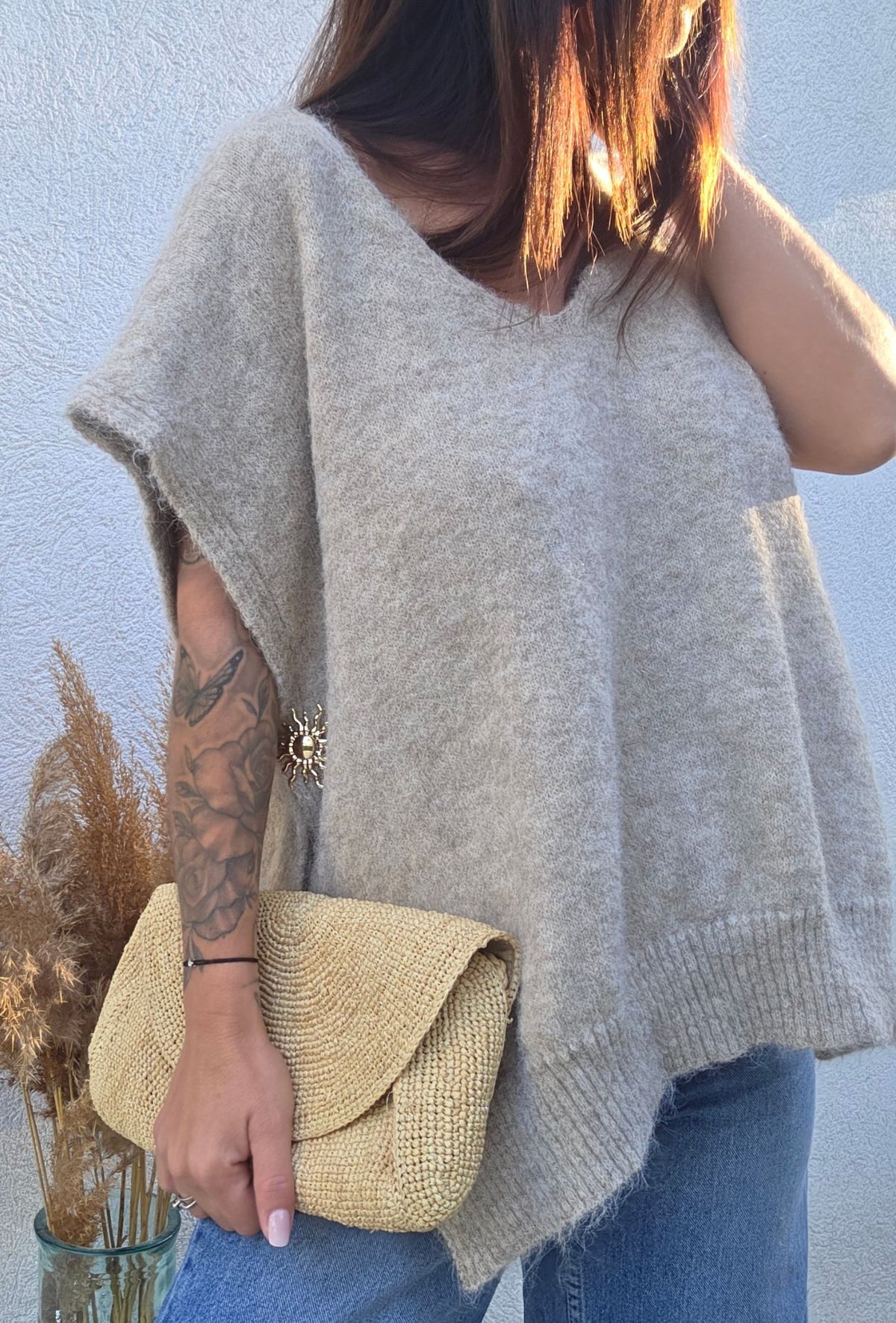 Gilet GOLDY – beige