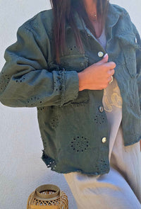 Veste MINAYA kaki