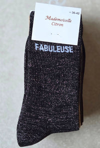 Chaussettes à paillettes FABULEUSE